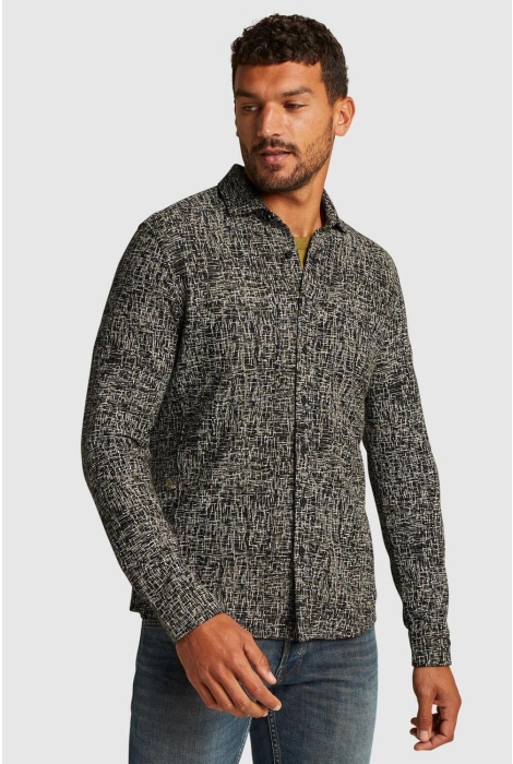 Cast Iron long sleeve shirt print on twill j