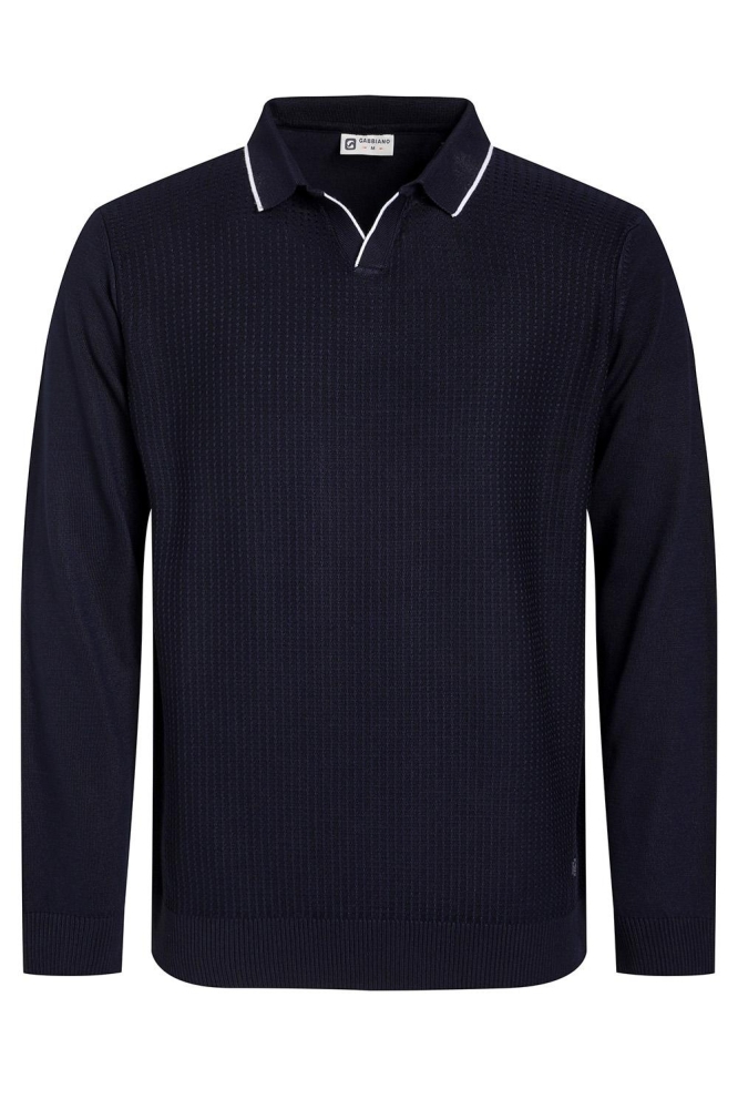 GESTRUCTUREERDE POLO 234925 301 Navy