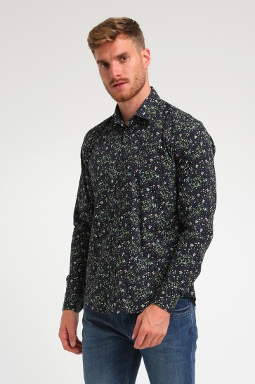 Gabbiano Overhemd OVERHEMD MET PRINT 334935 301 Navy