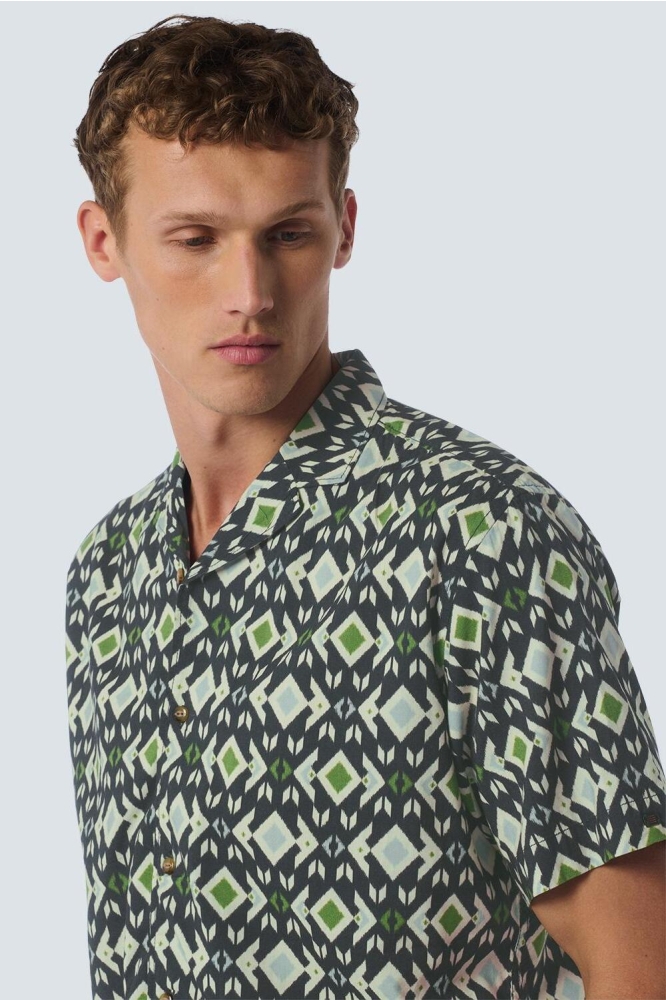 Shirt Short Sleeve Resort Collar Al 23460330 078 Night