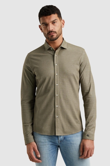 Cast Iron Overhemd SHIRT IN JERSEY PIQUE CSI2403231 8034