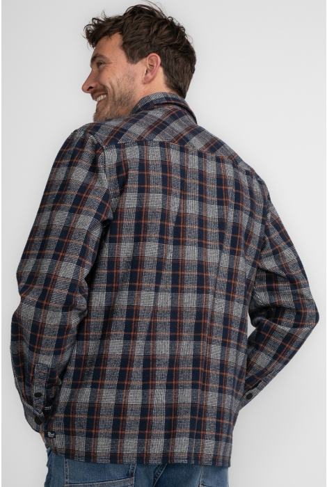 Petrol Industries men shirt long sleeve check