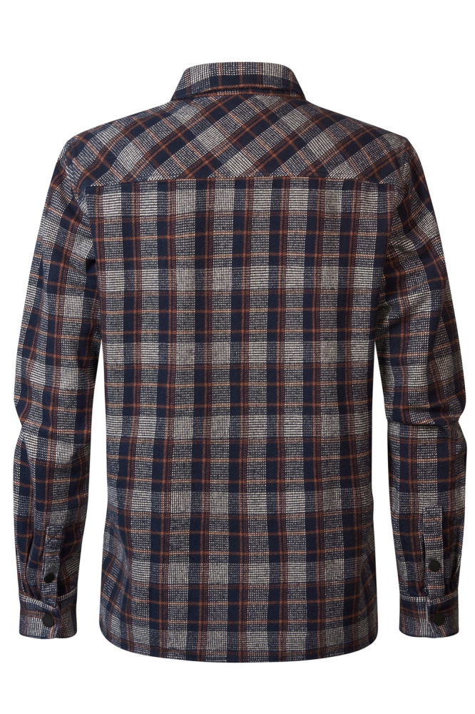 SHIRT LONG SLEEVE CHECK M 3040 SIL405 5120 Sky Captain