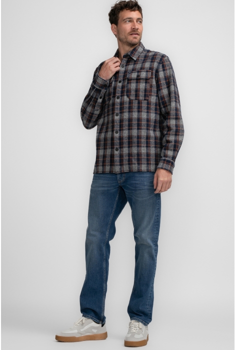 Petrol Industries men shirt long sleeve check