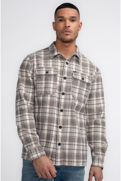 Petrol Industries men shirt long sleeve check