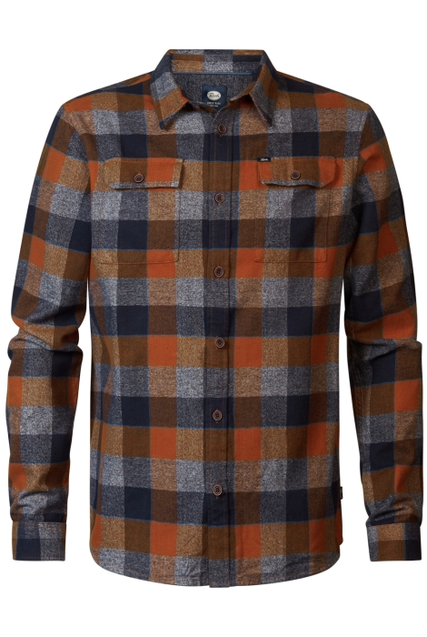 Petrol Industries men shirt long sleeve check