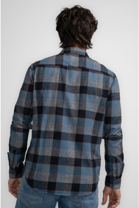 Petrol Industries men shirt long sleeve check