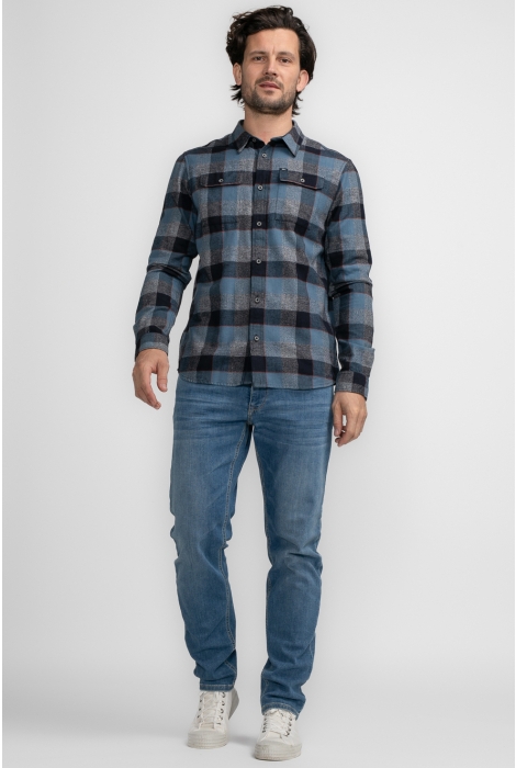 Petrol Industries men shirt long sleeve check