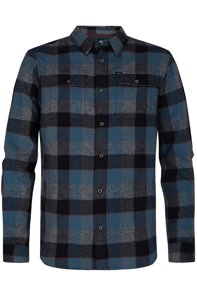 SHIRT LONG SLEEVE CHECK M 3040 SIL417 Light Shadow