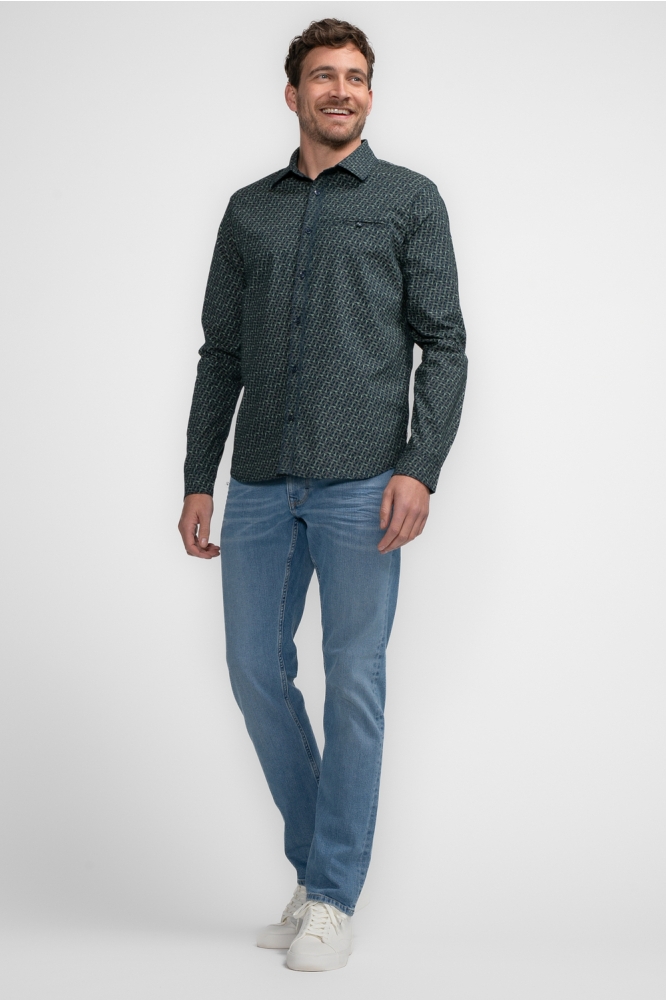 SHIRT LONG SLEEVE AOP M 3040 SIL404 Sky Captain