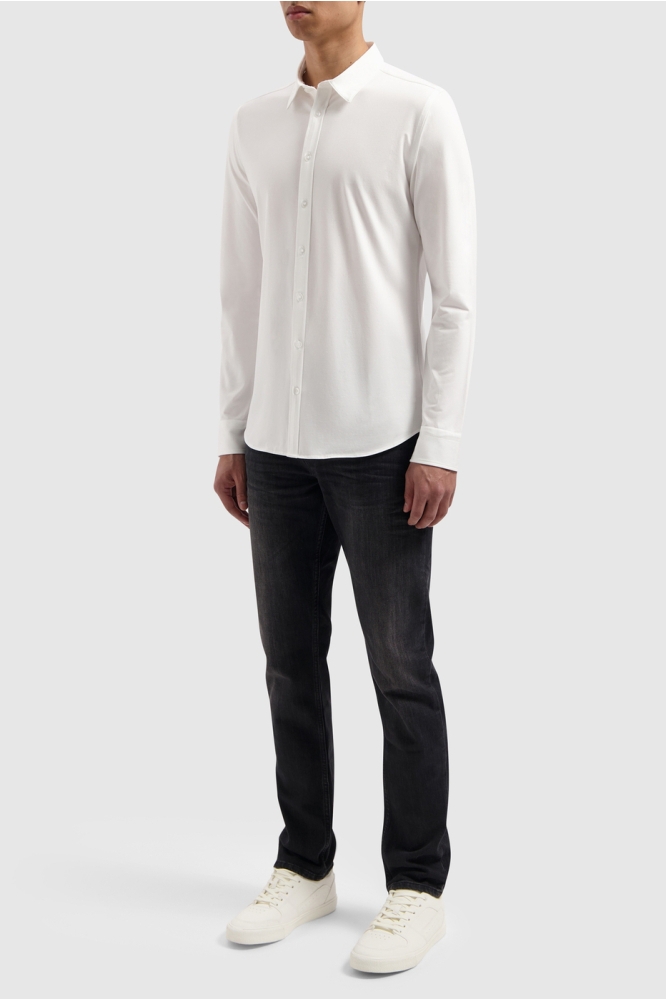 SLIM FIT SHIRT LONGSLEEVE 10212 01 WHITE