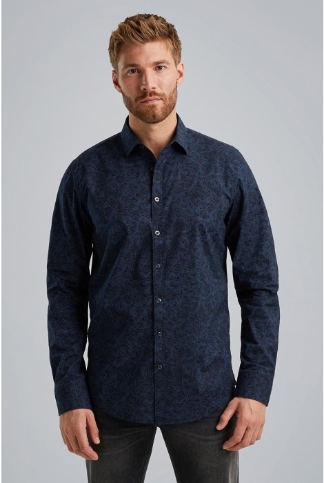 PME legend long sleeve shirt print on poplin