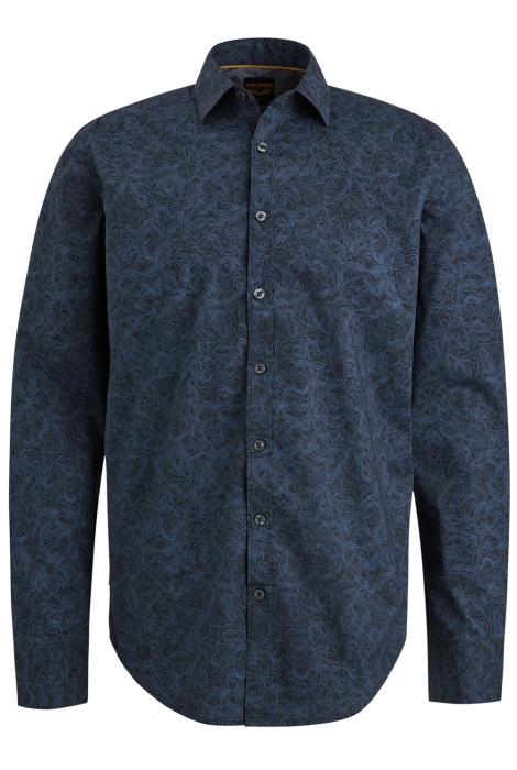 PME legend long sleeve shirt print on poplin