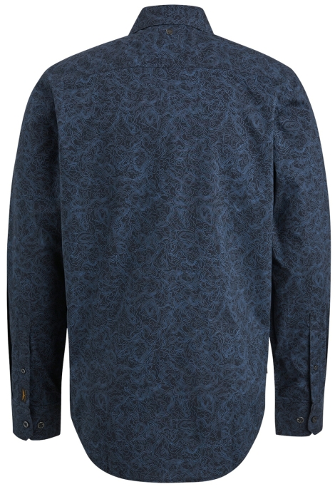 PME legend long sleeve shirt print on poplin