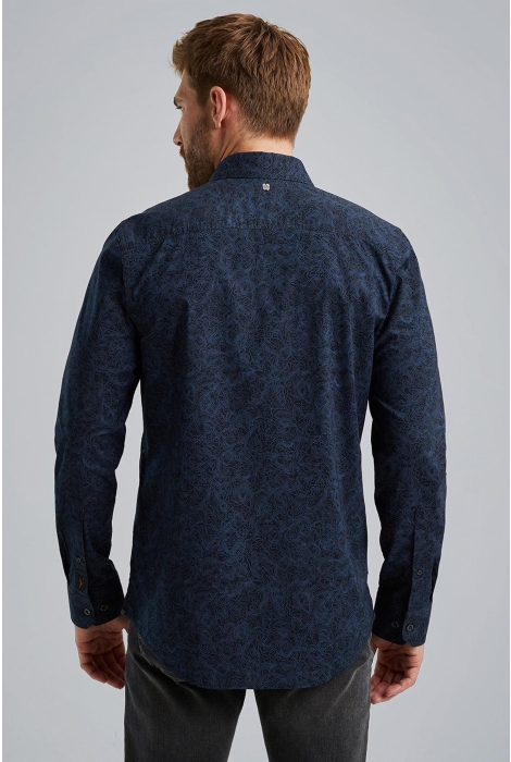 PME legend long sleeve shirt print on poplin