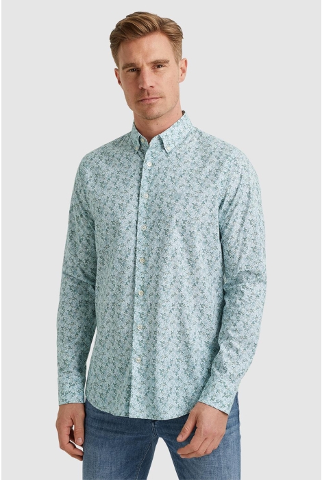 Vanguard long sleeve shirt print on poplin