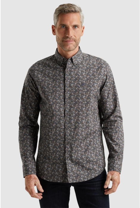 Vanguard long sleeve shirt print on poplin