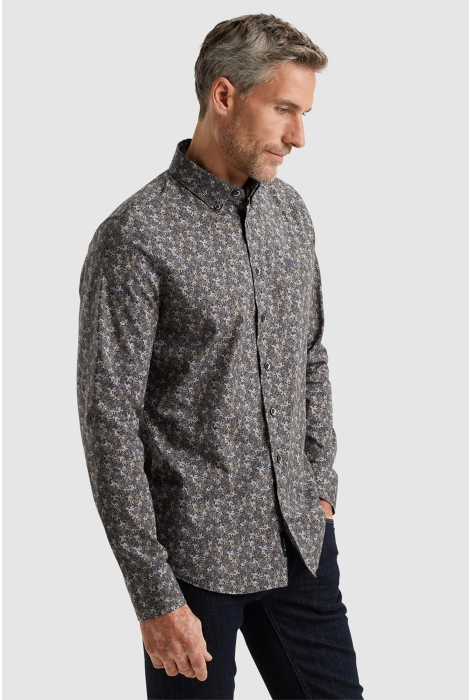 Vanguard long sleeve shirt print on poplin