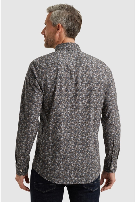 Vanguard long sleeve shirt print on poplin