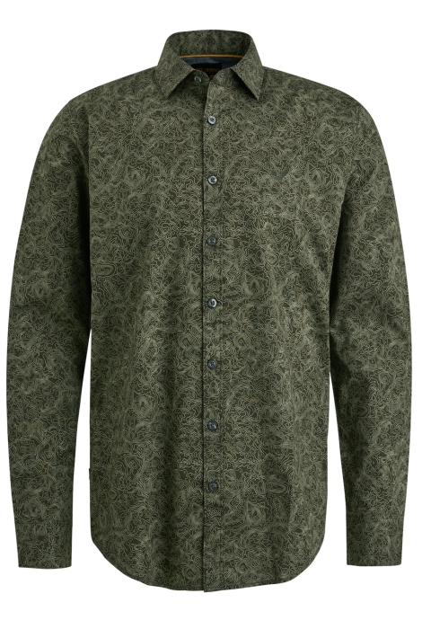 PME legend long sleeve shirt print on poplin