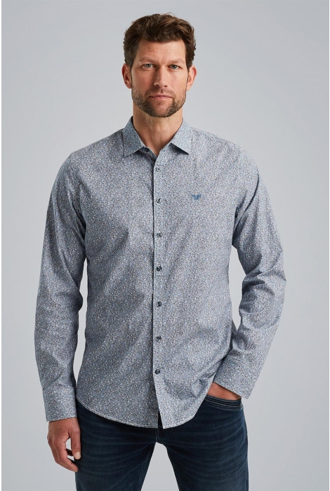 PME legend long sleeve shirt print on poplin