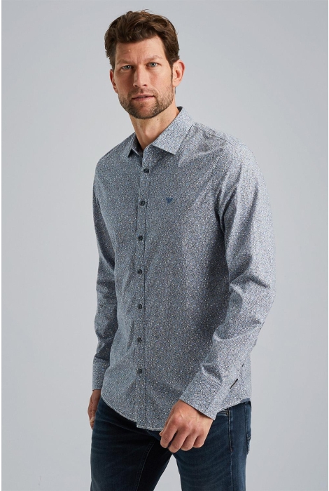 PME legend long sleeve shirt print on poplin