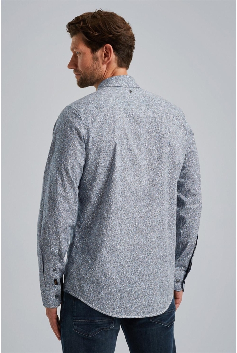 PME legend long sleeve shirt print on poplin