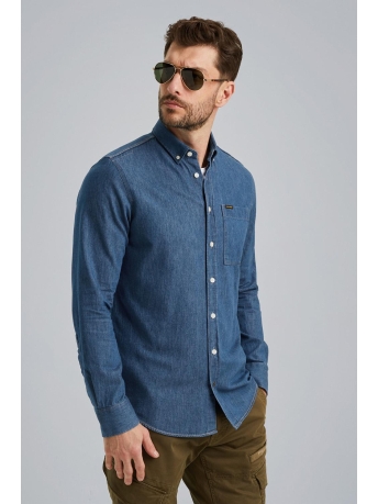 PME legend Overhemd SHIRT WITH INDIGO WASH PSI2408215 590