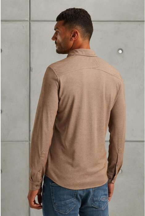 Cast Iron long sleeve shirt cf tec 2 tone in