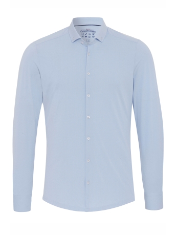 Pure H. Tico Overhemd FUNCTIONAL SHIRT LONGSLEEVE 4061 21250 100 PLAIN LIGHT BLUE