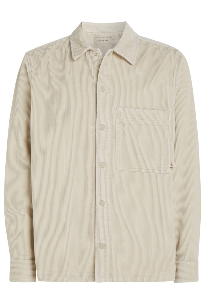 CORDUROY OVERSHIRT J30J326678 PELICAN