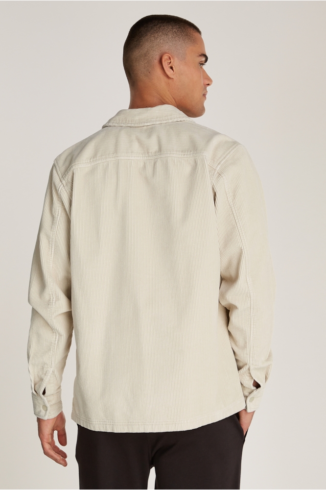 CORDUROY OVERSHIRT J30J326678 PELICAN