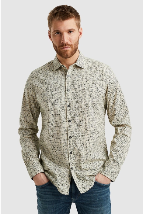 PME legend long sleeve shirt print on poplin