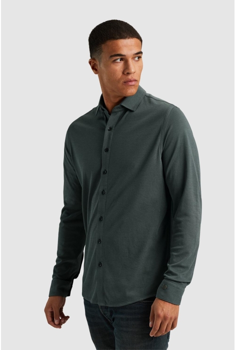 Cast Iron long sleeve shirt cf tec 2 tone in