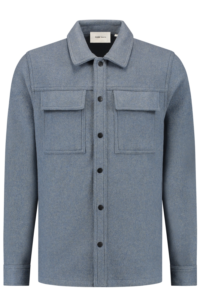 REGULAR FIT SHIRTS OVER 24030203 35 BLUE