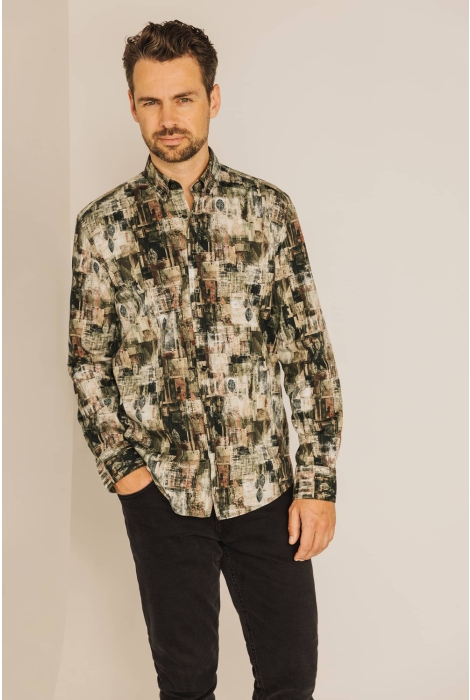 State of Art shirt ls print popli