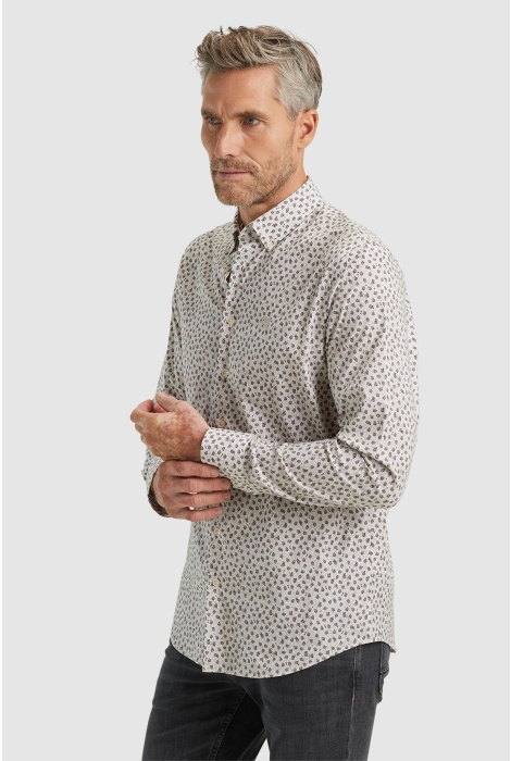 Vanguard long sleeve shirt print on poplin