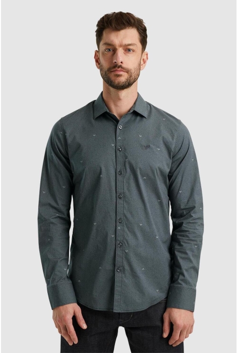 PME legend long sleeve shirt print on poplin