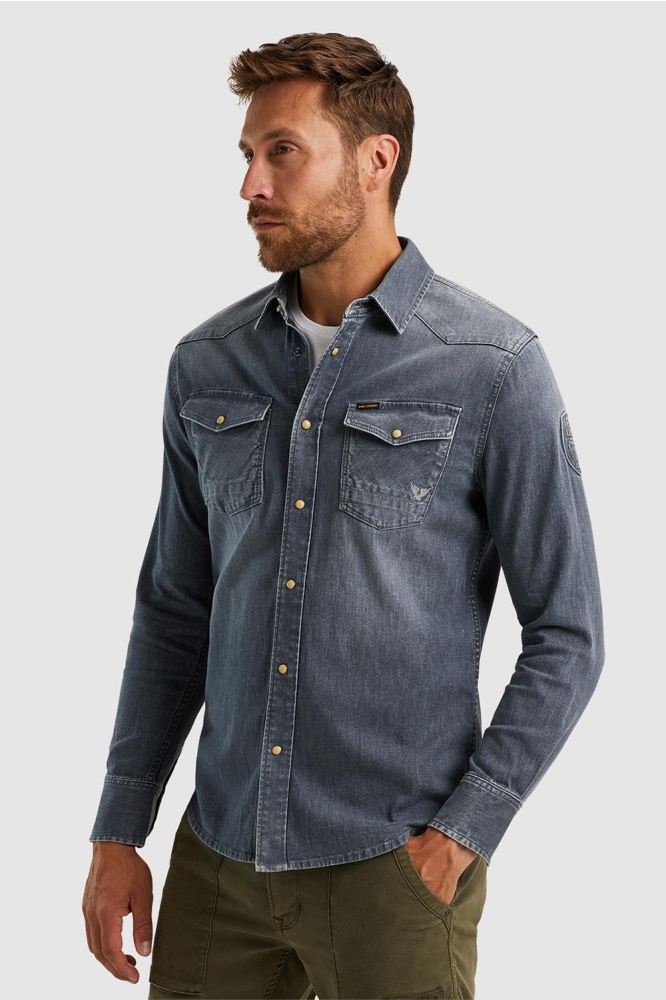 DENIM SHIRT MET COMFORT STRETCH PSD2409218 GSD