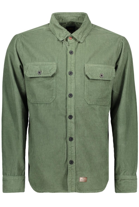 Twinlife men woven overshirt