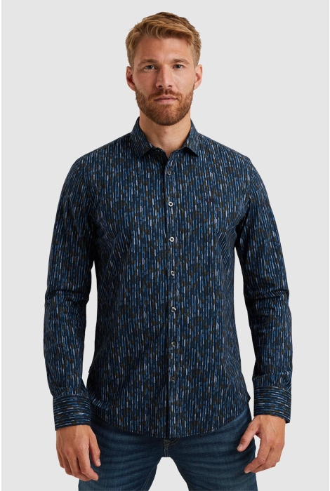 PME legend long sleeve shirt print on poplin