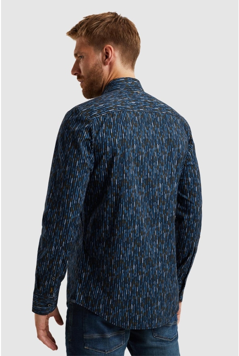 PME legend long sleeve shirt print on poplin