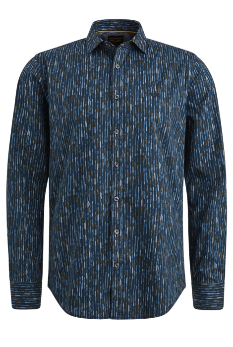 PME legend long sleeve shirt print on poplin