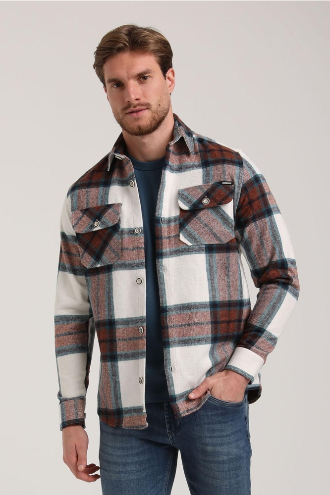 GERUITEN FLANNEL SHIRT 335233 9898 multi colour