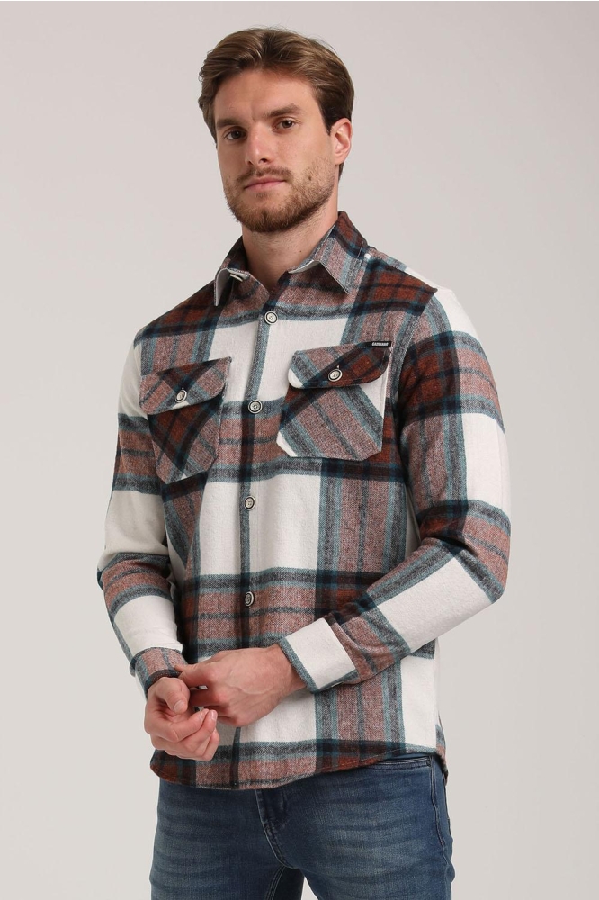 GERUITEN FLANNEL SHIRT 335233 9898 multi colour