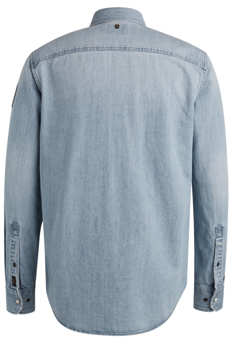 PME legend long sleeve shirt bleach indigo de