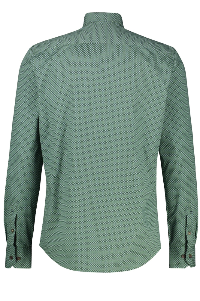 MODIEUS OVERHEMD MET PUNTKRAAG 24D1389 612 Sage Green