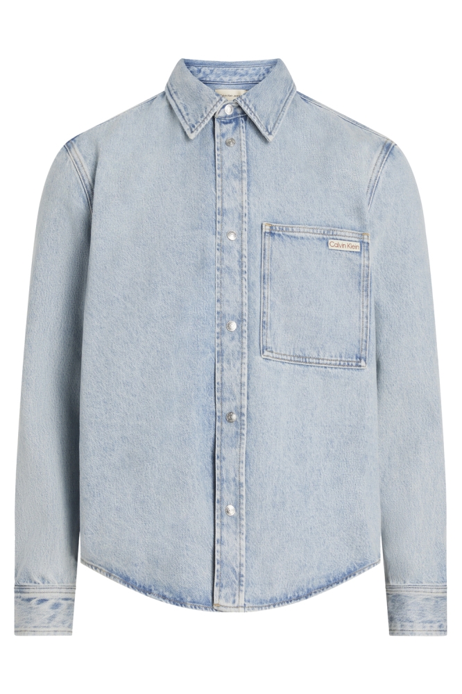 REGULAR DENIM SHIRT J30J327021 1AA DENIM LIGHT