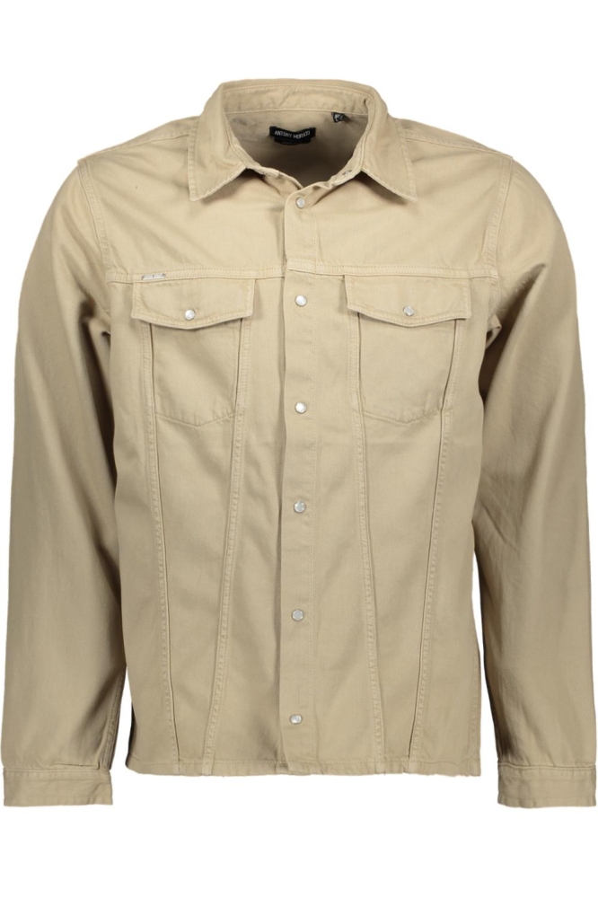 LONG SLEEVES SHIRT MMSL00738 FA700133 2081 SAND