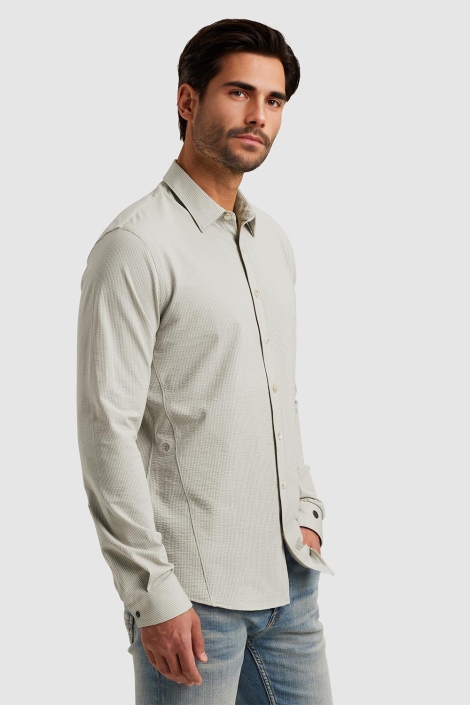 Cast Iron long sleeve shirt tec dobby jersey